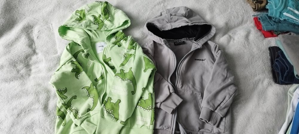 Zestaw ubrań r.110 dla chłopca H&M Smyk Coccodrillo itp.