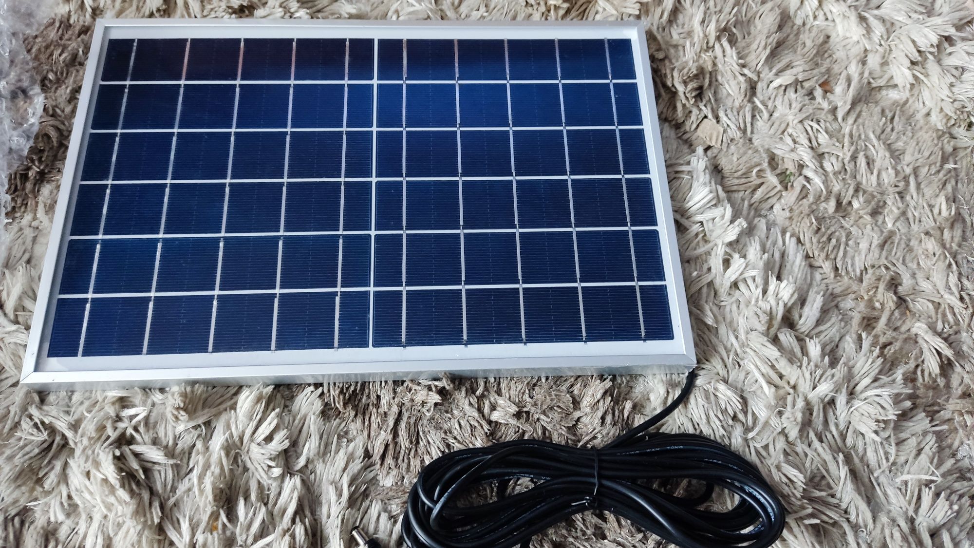 Solar generator panel  słoneczny powerbank 7500 MAH LED  radio