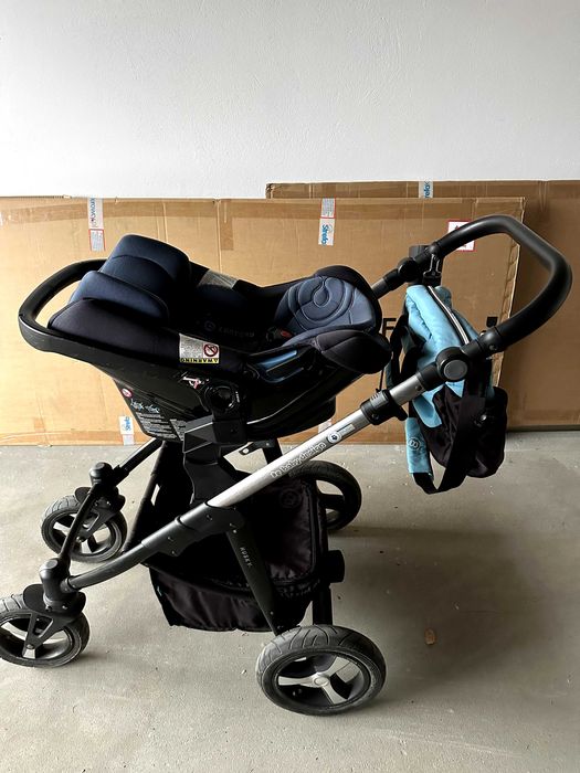 Wózek Baby Design Husky+akcesoria+fotelik Concord Air Safe! + fotelik!