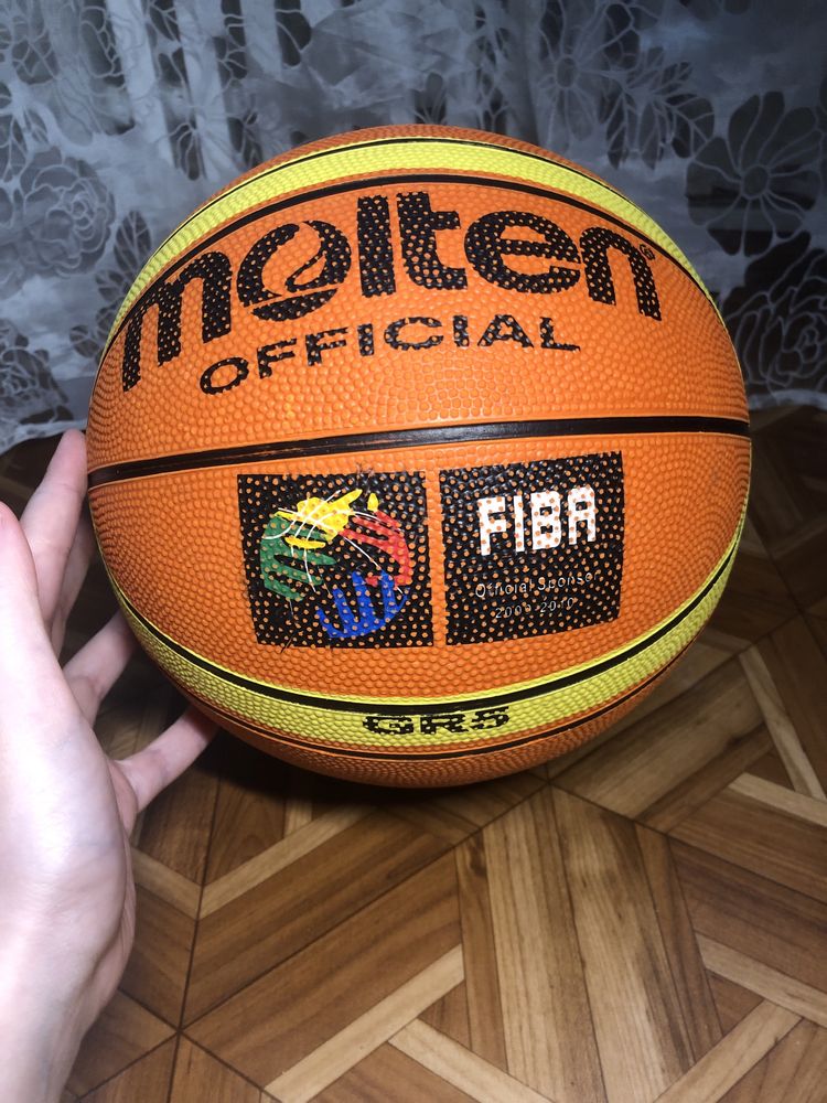 Мяч Баскетбольний Molten OFFICIAL FIBA