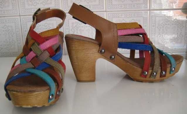 Sandalias de senhora tamanho 36 Como novas
