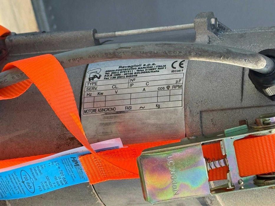 Podnośnik Czterokolumnowy Kolumnowy Warsztatowy RAVAGLIOLI 4502L 5 TON