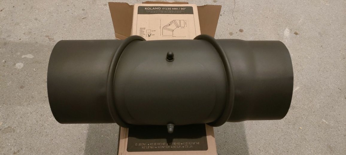 Kolanko kominowe 130/90