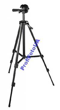 Штатив ST-330 для фотовідеокамери та лазерного рівня- вис. 50-138см