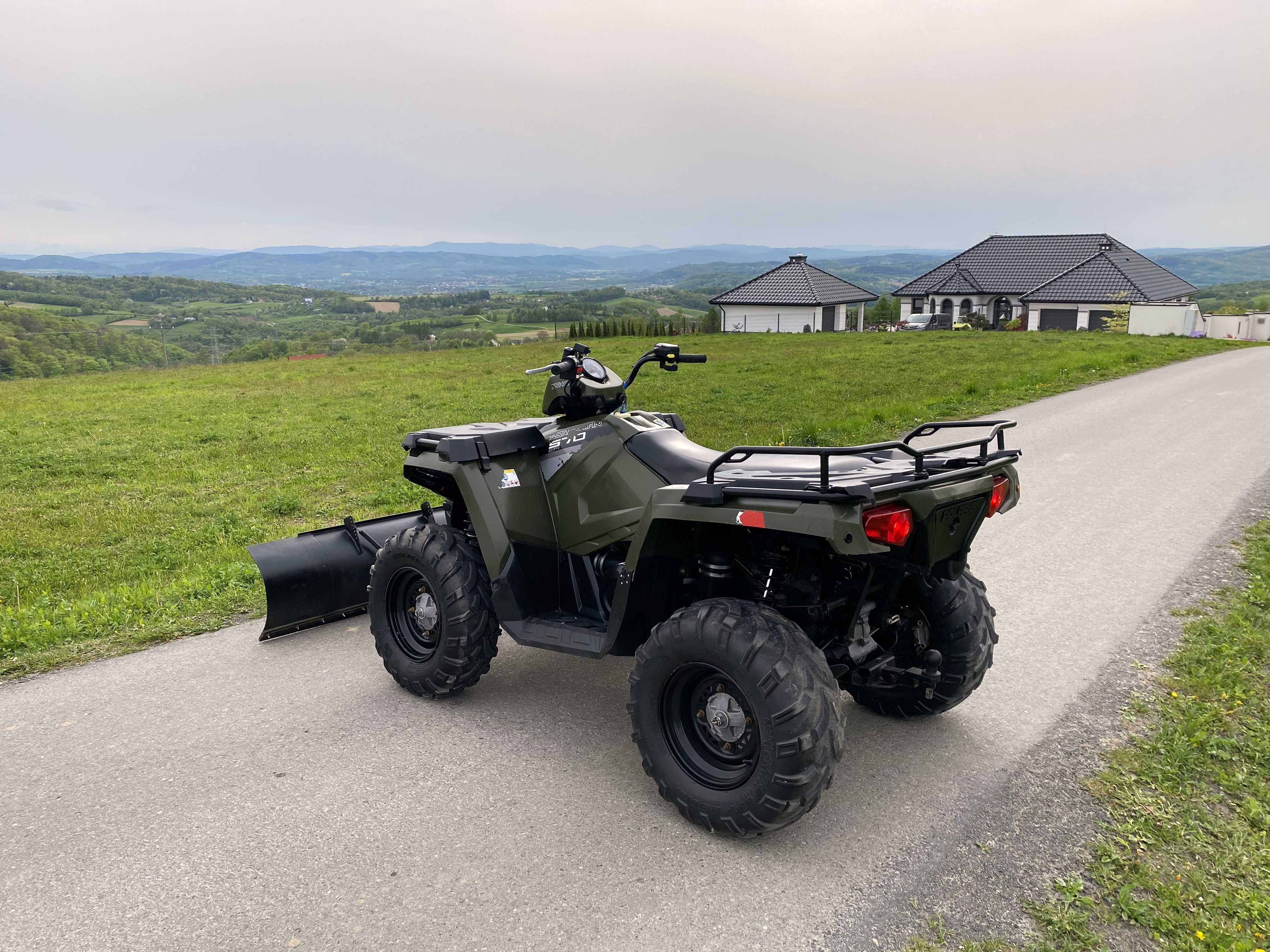 Quad Polaris Sportsman 570!!4x4!Rok 2015!!Super stan!!Pług!Wciągarka!!