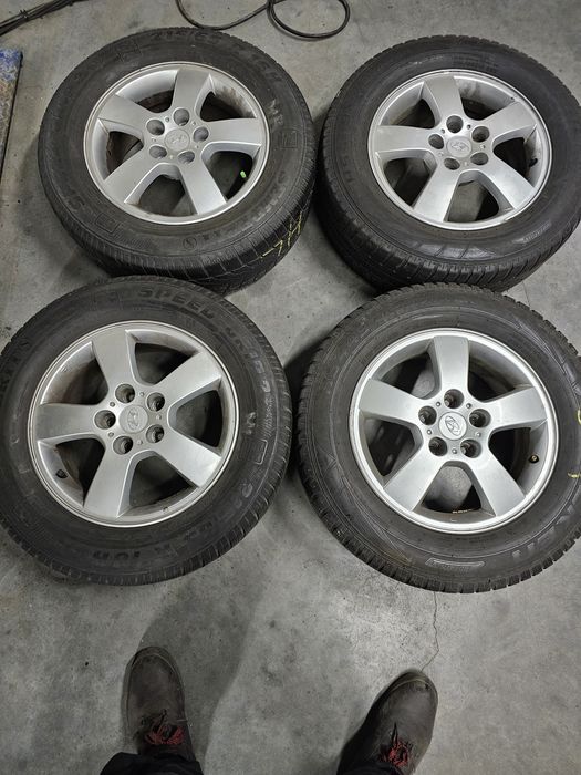 Felgi aluminiowe 5x114.3  6J16 H2  Hyundai  Tucson, Kia Sportage.