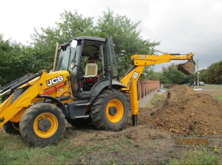 Послуги екскаватора JCB 3cx та КАМАЗа самоскида