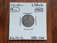 Moeda 2 Vinténs D. Pedro II  - MBC+