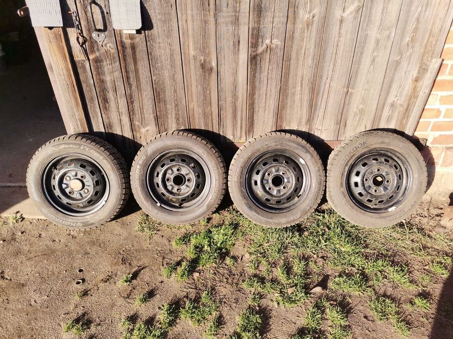 4 koła zimowe wyważone Chewrolet (Daewoo] Matiz 155x70 R13 2020 r
