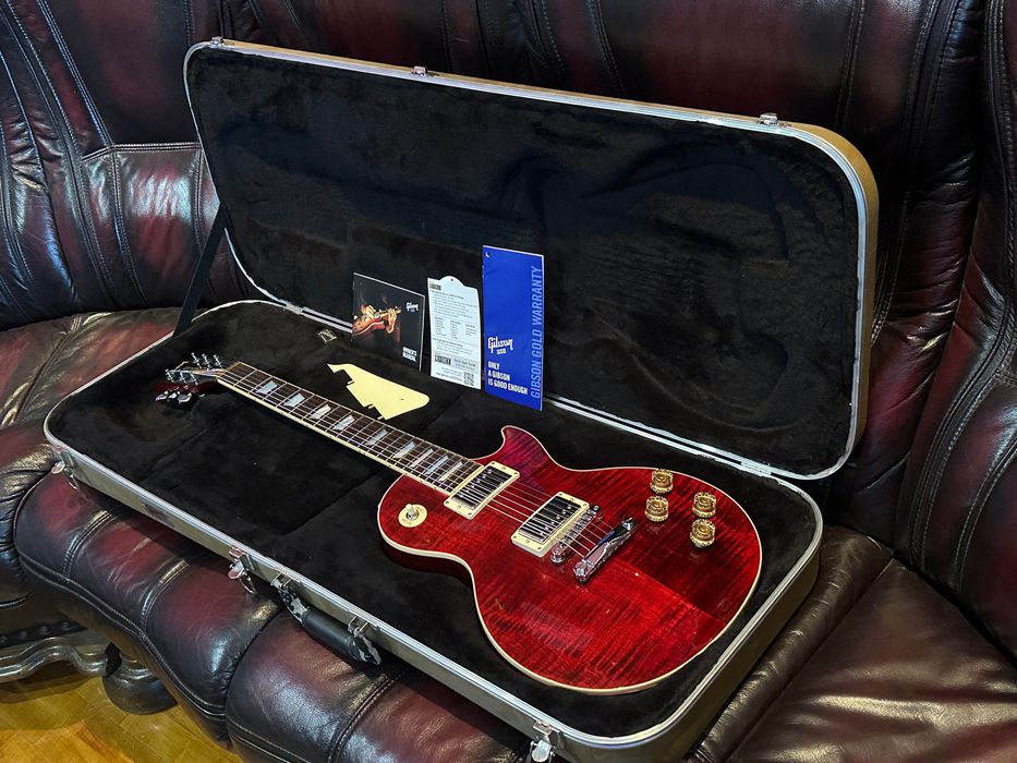 Gibson Les Paul Standard 100th anniversary (Wine Red, mint, 2390$)