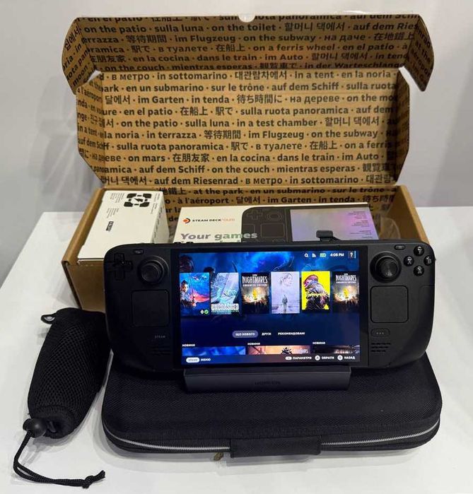 Steam Deck OLED 1TB + Док-станція Ugreen (4K / 100W / 1000Mbps)