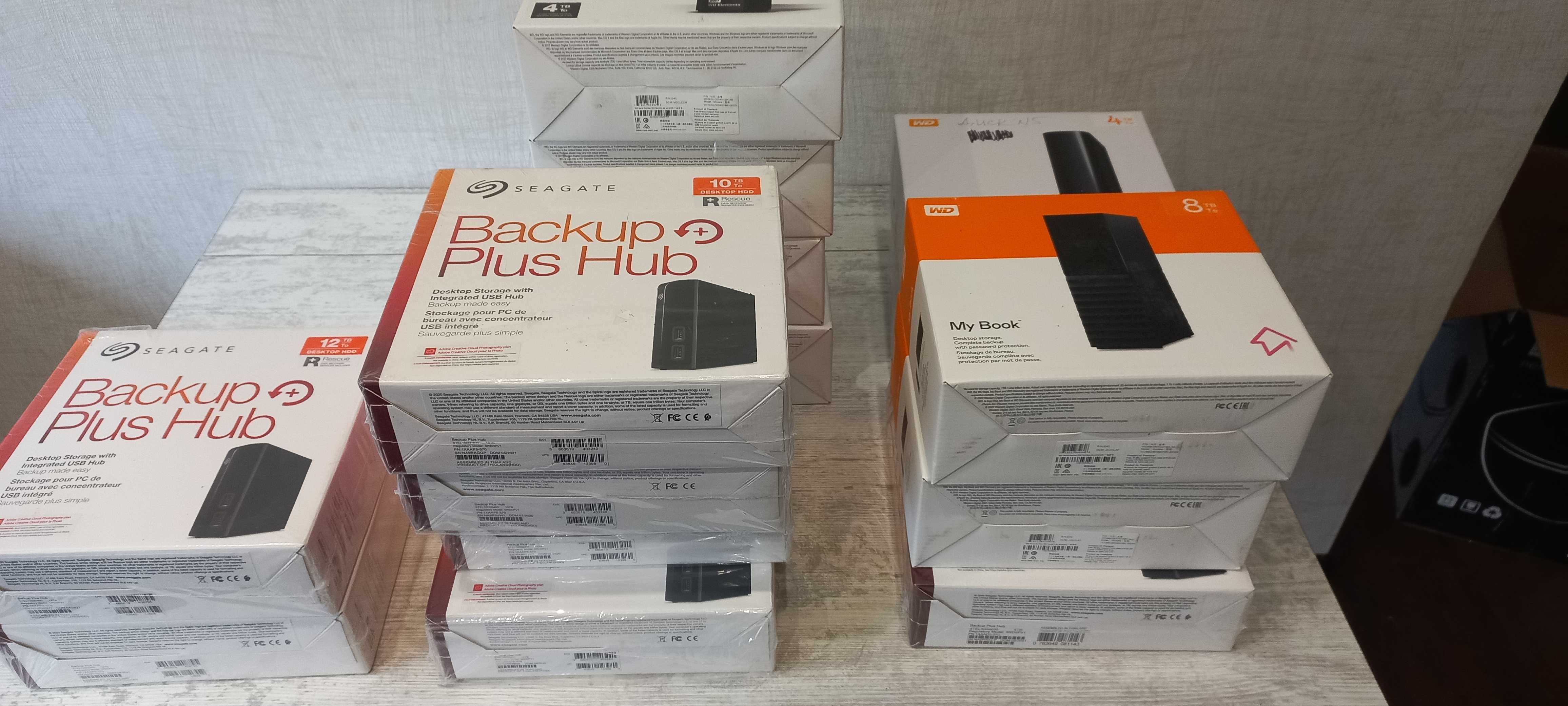 Зовнішній диск Seagate Backup Plus Hub 8 Tb 10 Тб 12Тб