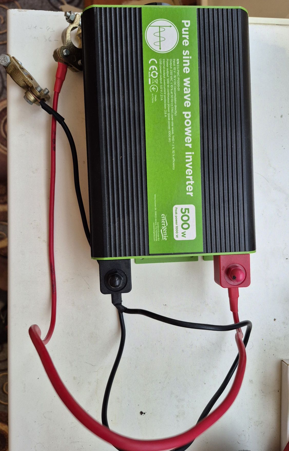 Інвертор EnerGenie EG-PWC-PS500-01