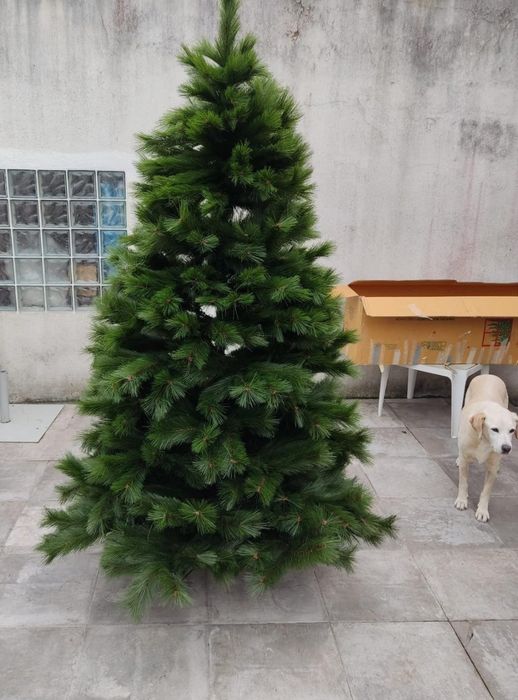 Árvore Natal realista 210cm