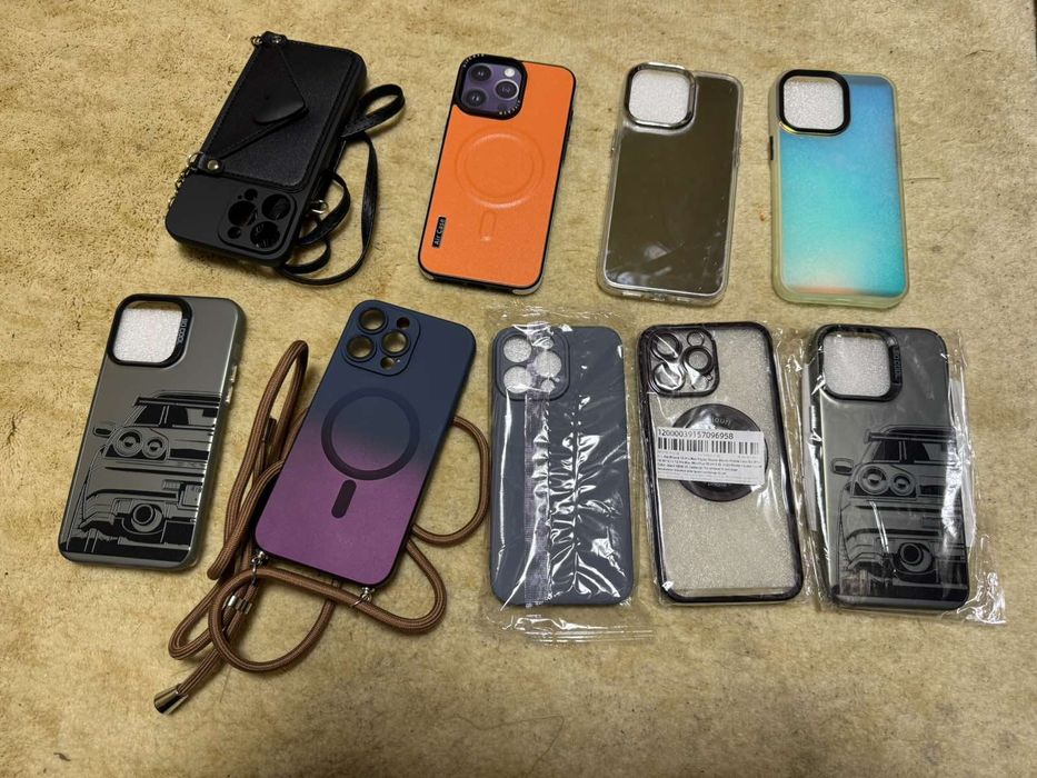 Чехлы на apple iphone 15 pro max. Скидка 50%Новые чехлы.
