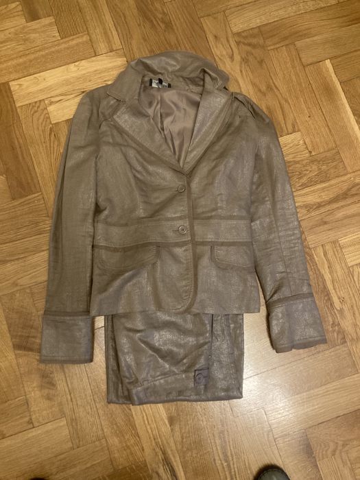 Piękny Wiosenno-letni Żakiet i spodnie Aryton 38