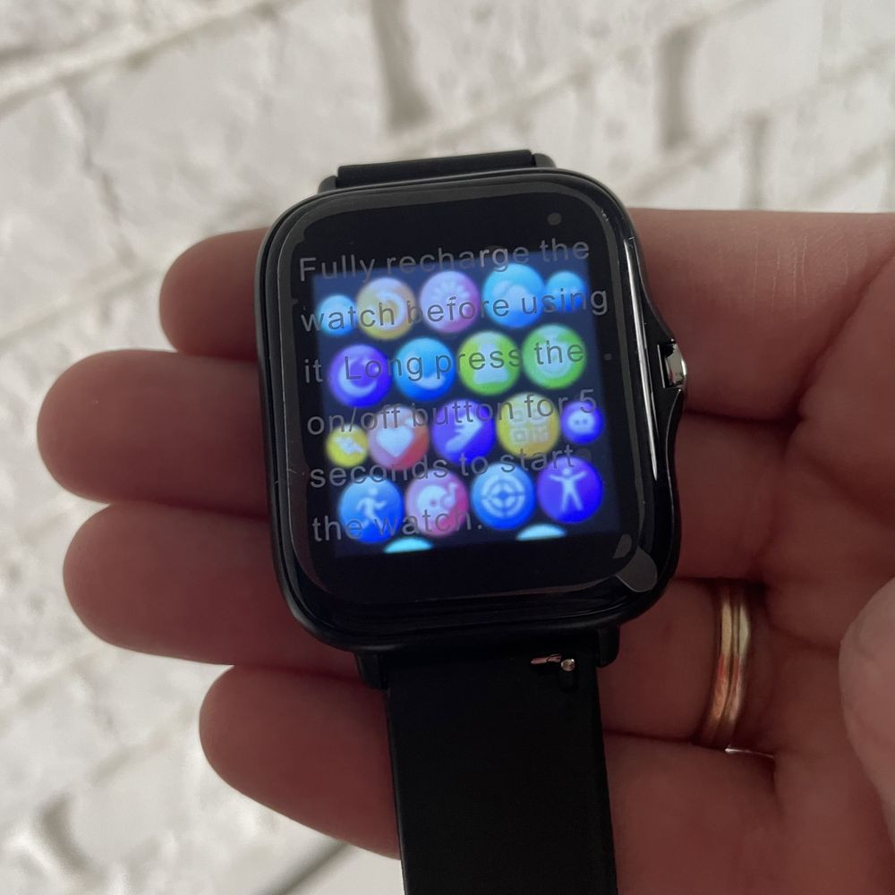 Стильний смарт годинник, smart watch, simson lab+ подарунок