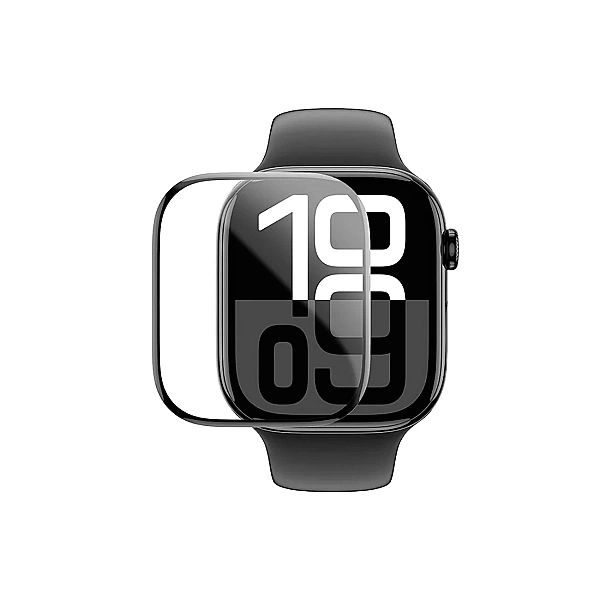 Folia ochronna AMAZINGTHING Radix Film z czarną ramką do Apple Watch 4