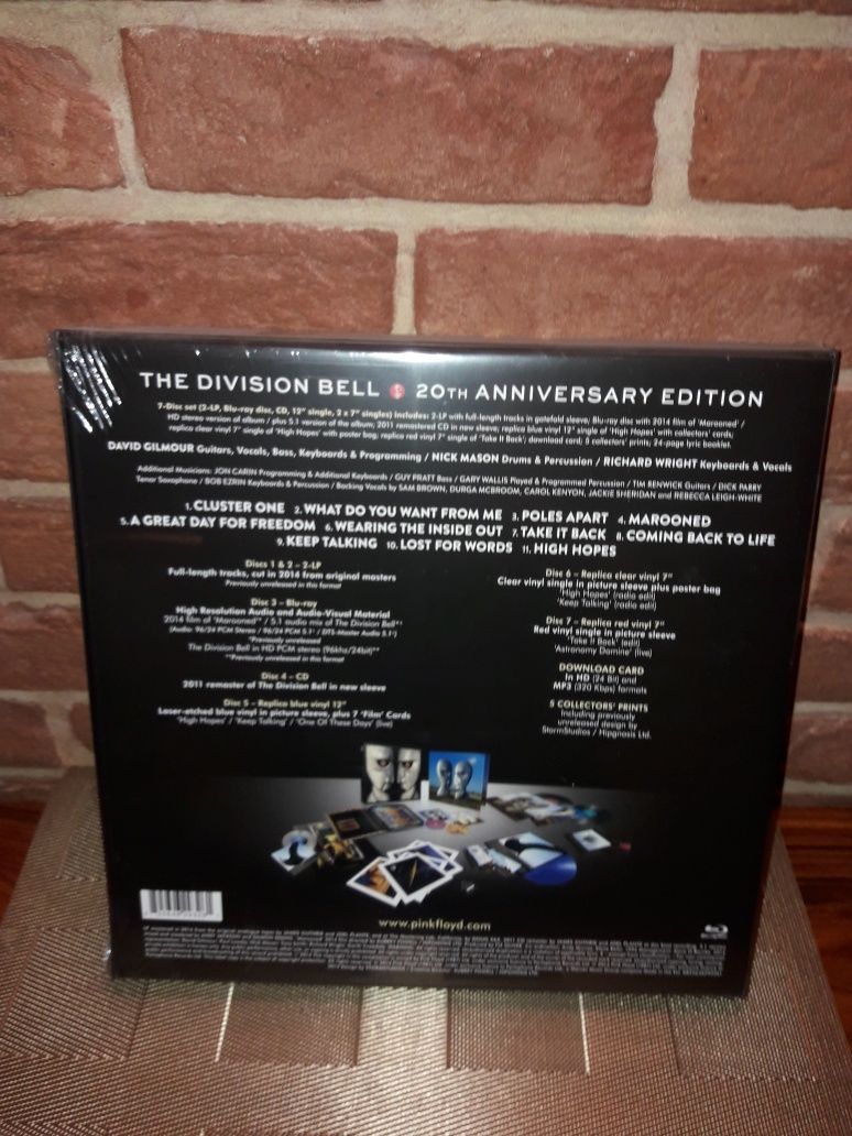 Pink Floyd - The Division Bell 20th Anniversary Deluxe edition 7 disc