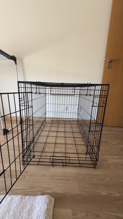 Gaiola para cão 91x58x64 cm porta unica