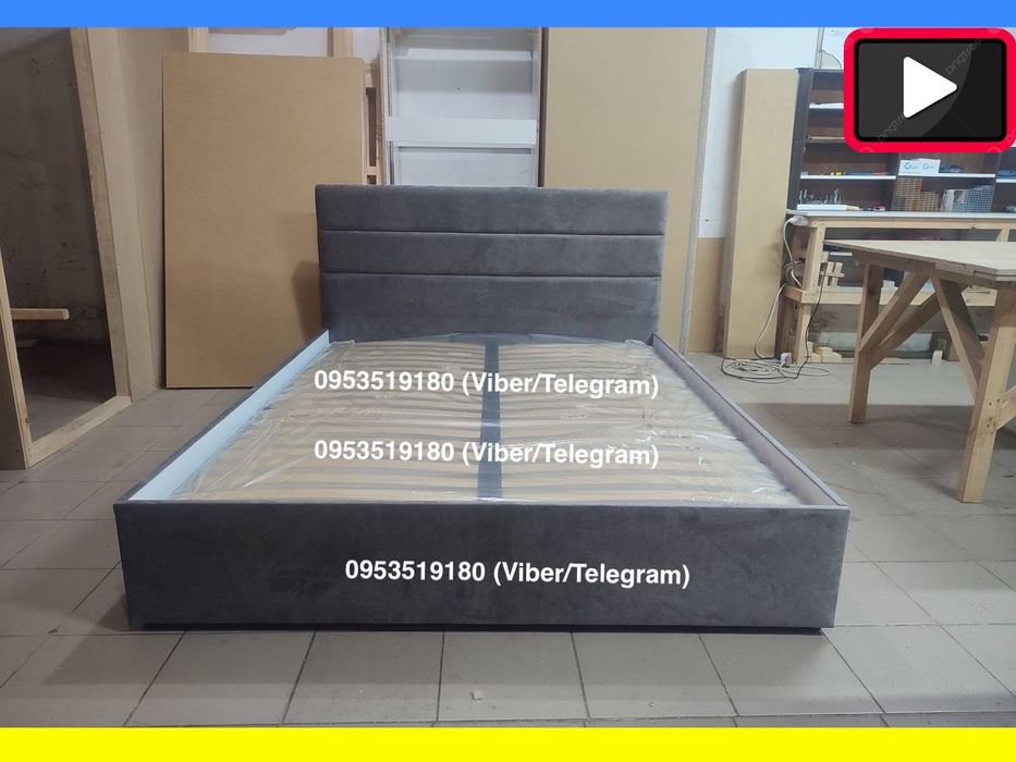 Ліжко М’яке з підйомним механізмом Двоспальне Полуторне Односпальне