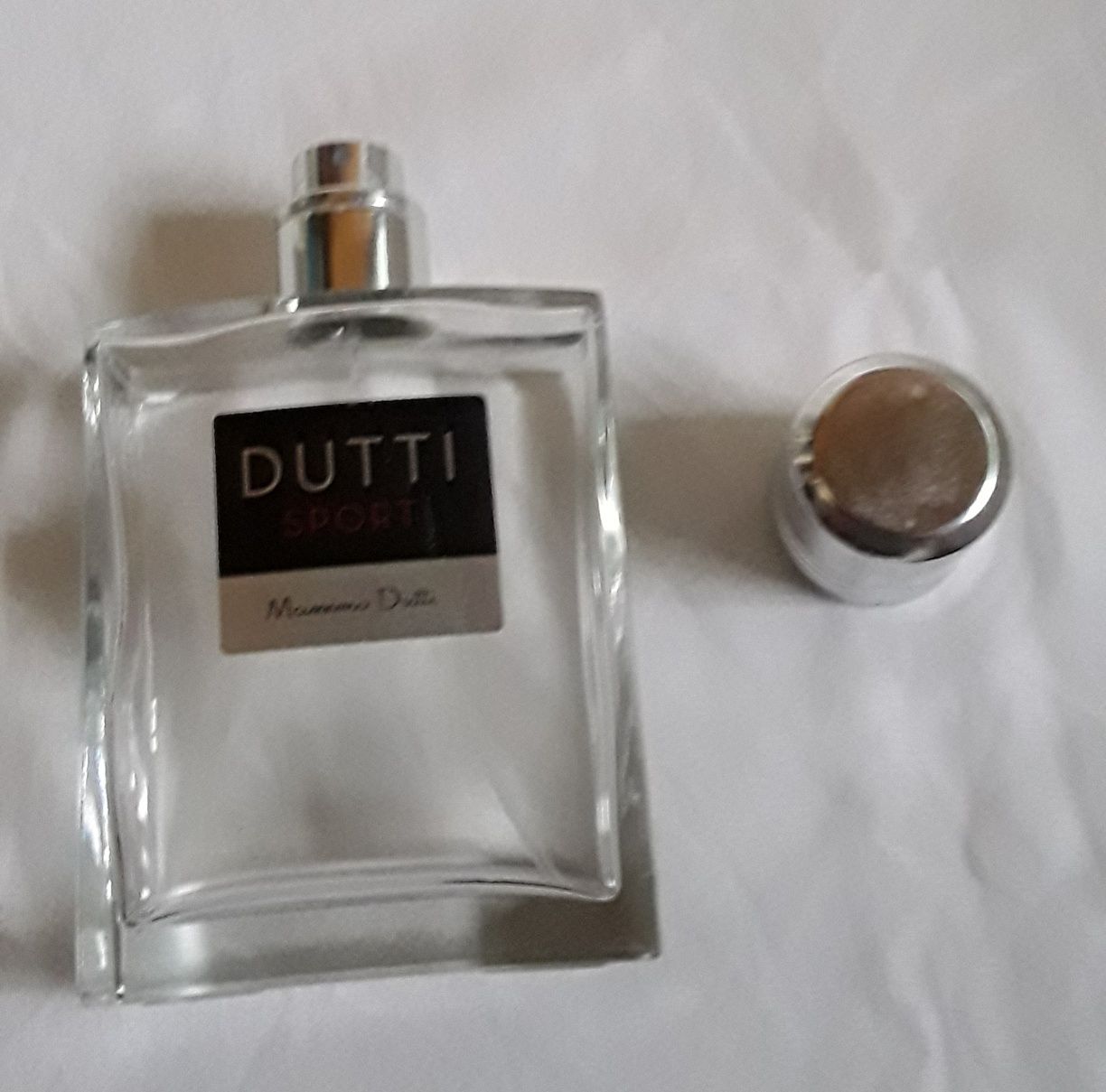 Frasco VAZIO de perfume Massimo Dutti Sport