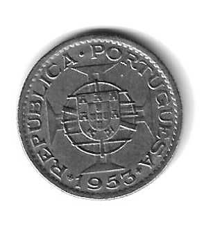 2$50 de 1953, Republica Portuguesa, Angola