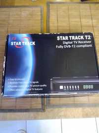 Цифровой TV тюнер Star Track T2 + антенна комнатная с усилителем с