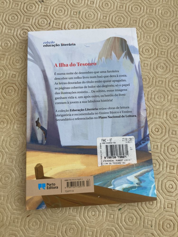 Livro “A ilha do tesouro”