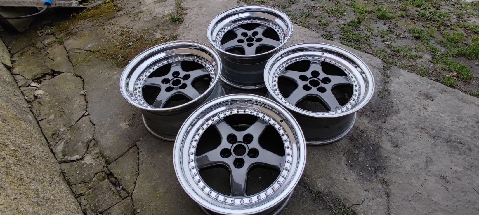 Felgi Tramont Staria 17" 5x100 3tlg Golf Corrado Passat A3 Polo Skoda