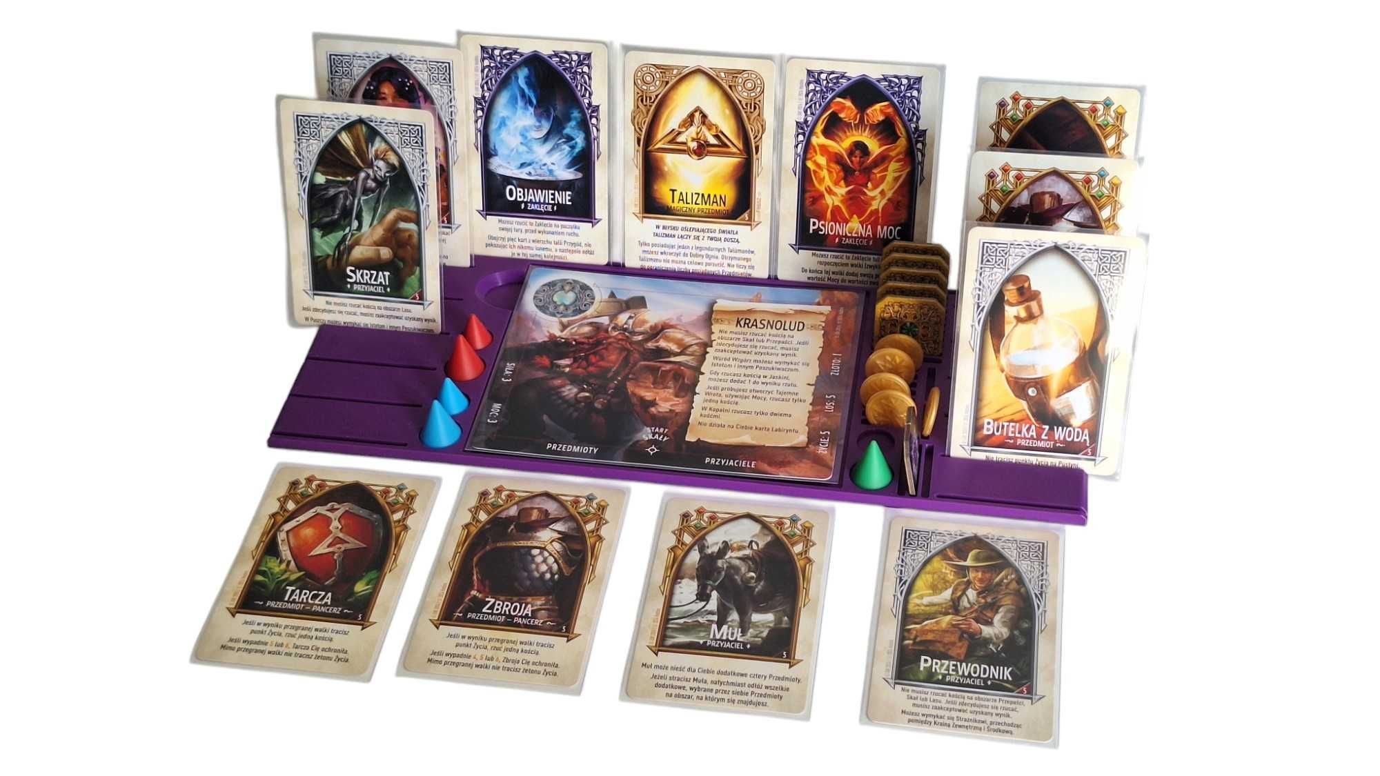 Planszetka, organizer gracza Talisman 5 edycja Magia i miecz