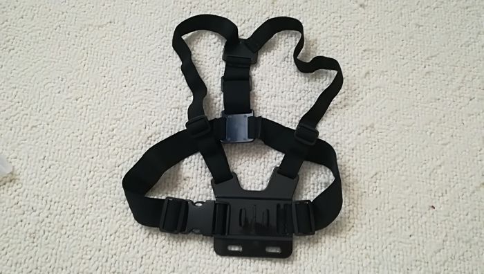 Szelki gopro xiaomi sjcam xiaoyi itp mocowanie kamerki na klatkę piers