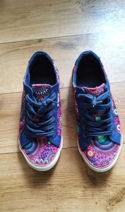 Tenisówki, trampki multikolor rozm. 38