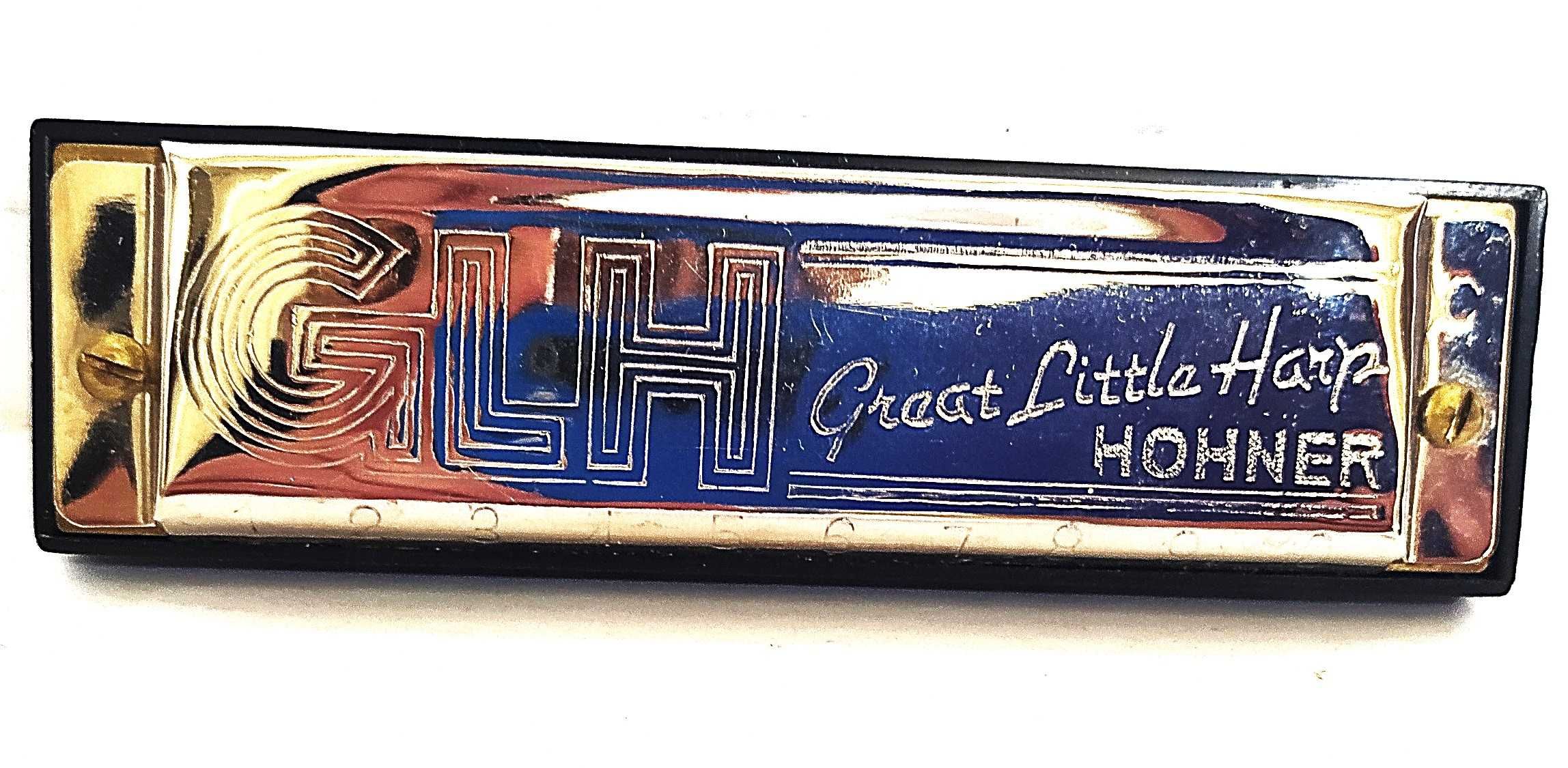 Harmonijka ustna Hohner Great Little Harp Germany. Jak NOWA!!!