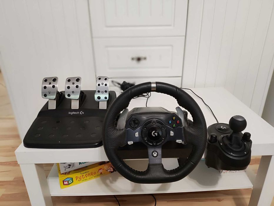 Logitech g920 kierownica + shifter  PC, XBOX
