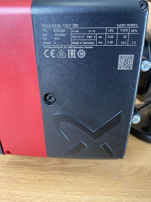 Pompa obiegowa Grundfos MAGNA3 50-120 F 280 1x230V PN6/10