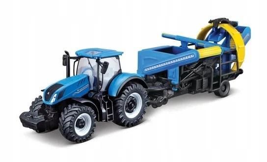 Farm Tractor New Holland T7.315 Bburago, Bburago