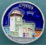 Magnes na lodówkę Capri Italia Wlochy