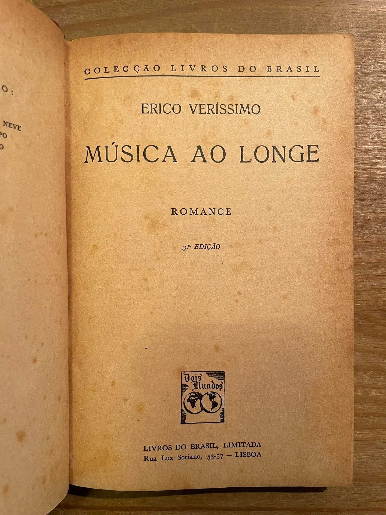 Música ao Longe - Érico Veríssimo (portes grátis)