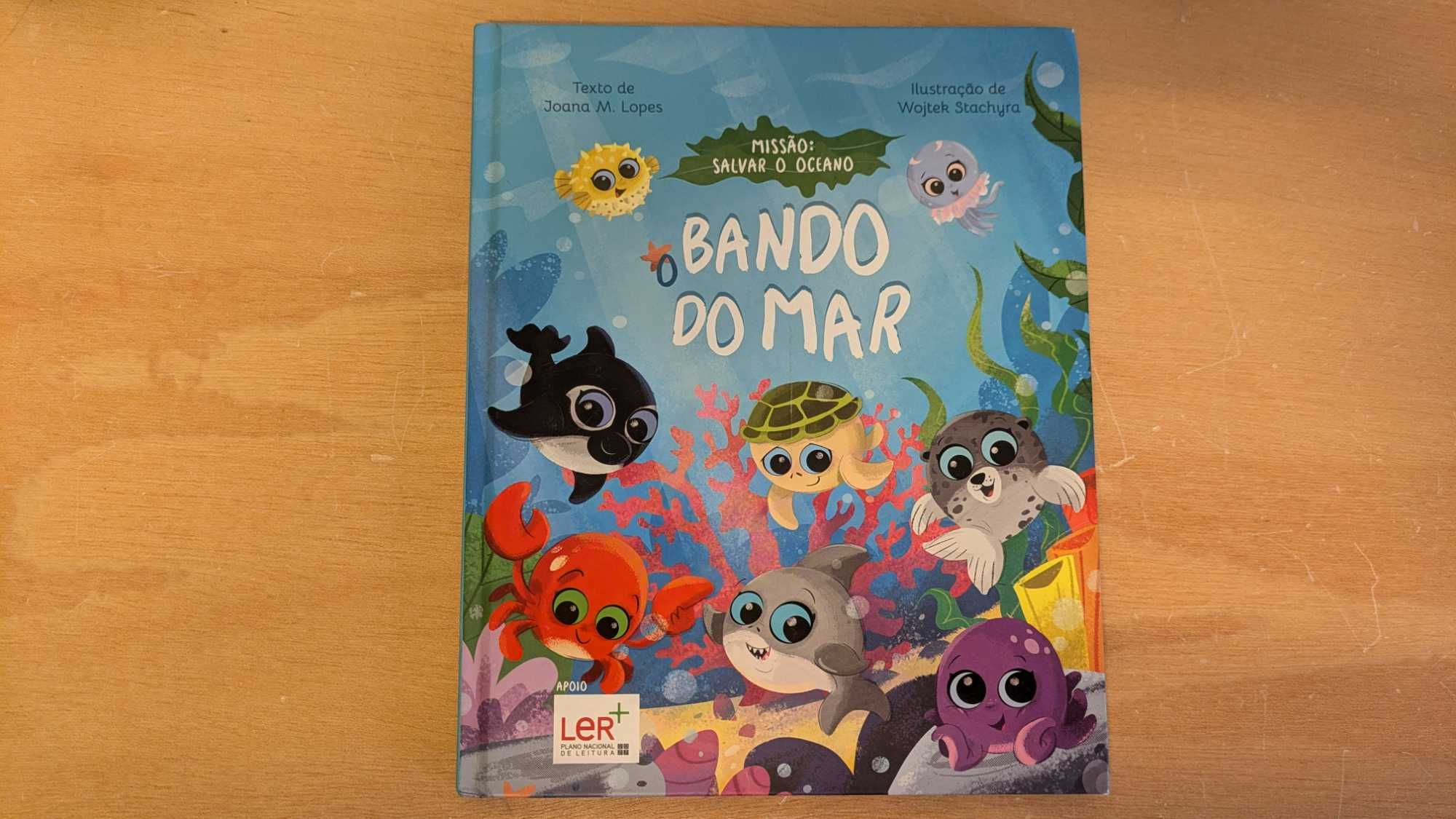 Livro Infantil Juvenil - O bando do mar
