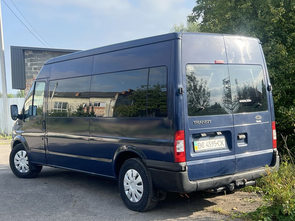 Ford Transit лонг 2007р 2.4 TDCI оригінальний пасажир
