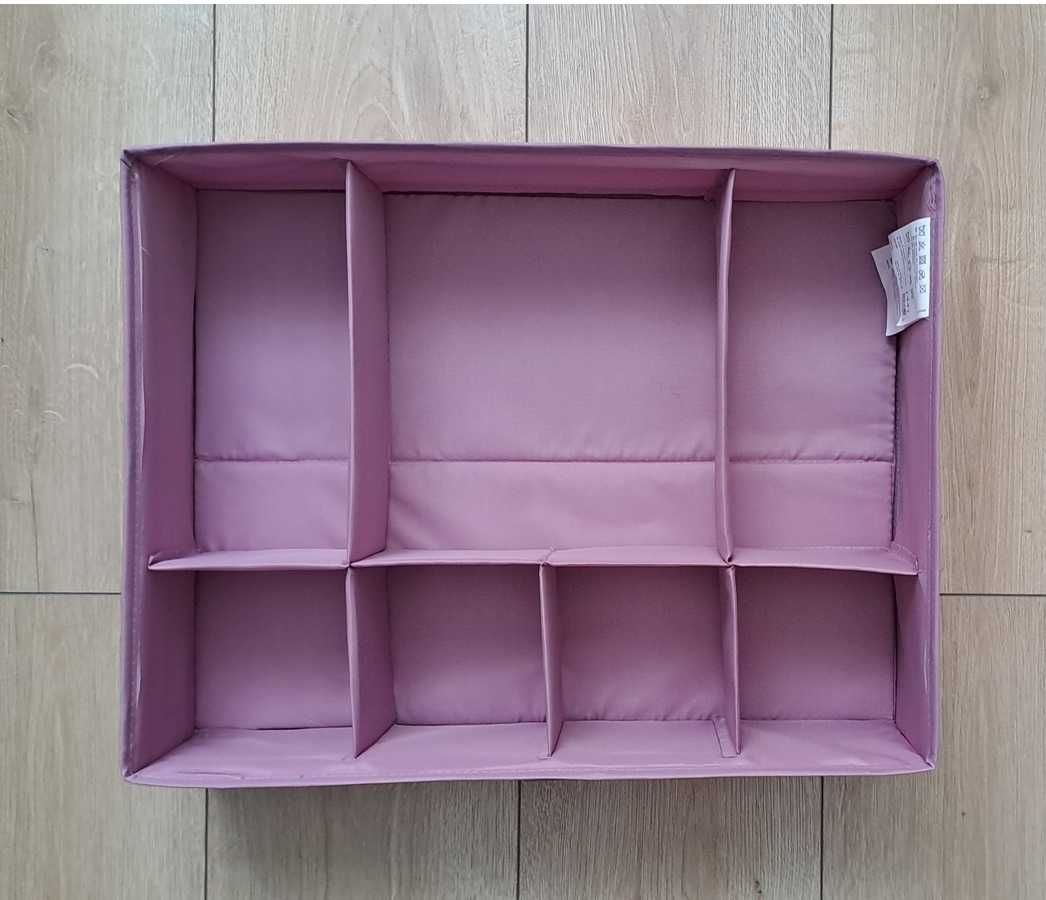 Ikea SKUBB Pudełko organizer 44x34x11 cm ,z przegrodami