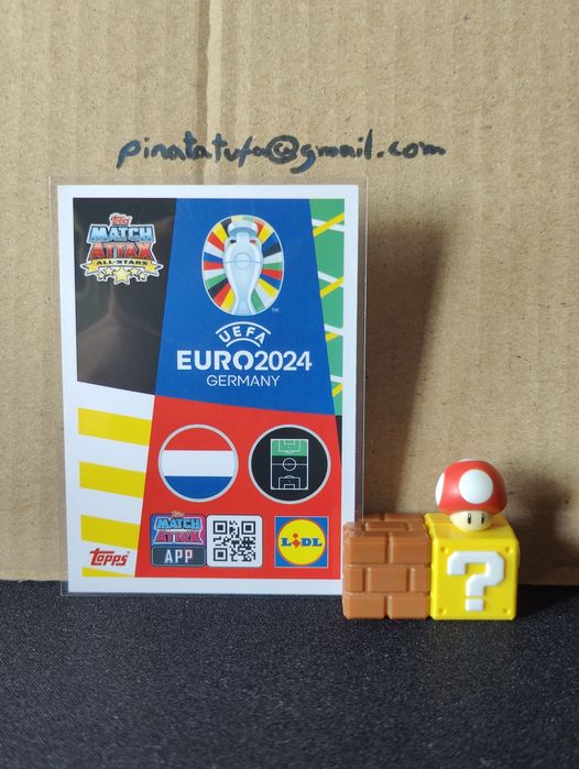 Carta Topps Robin van Persie – Lenda (Coleção Euro 2024)