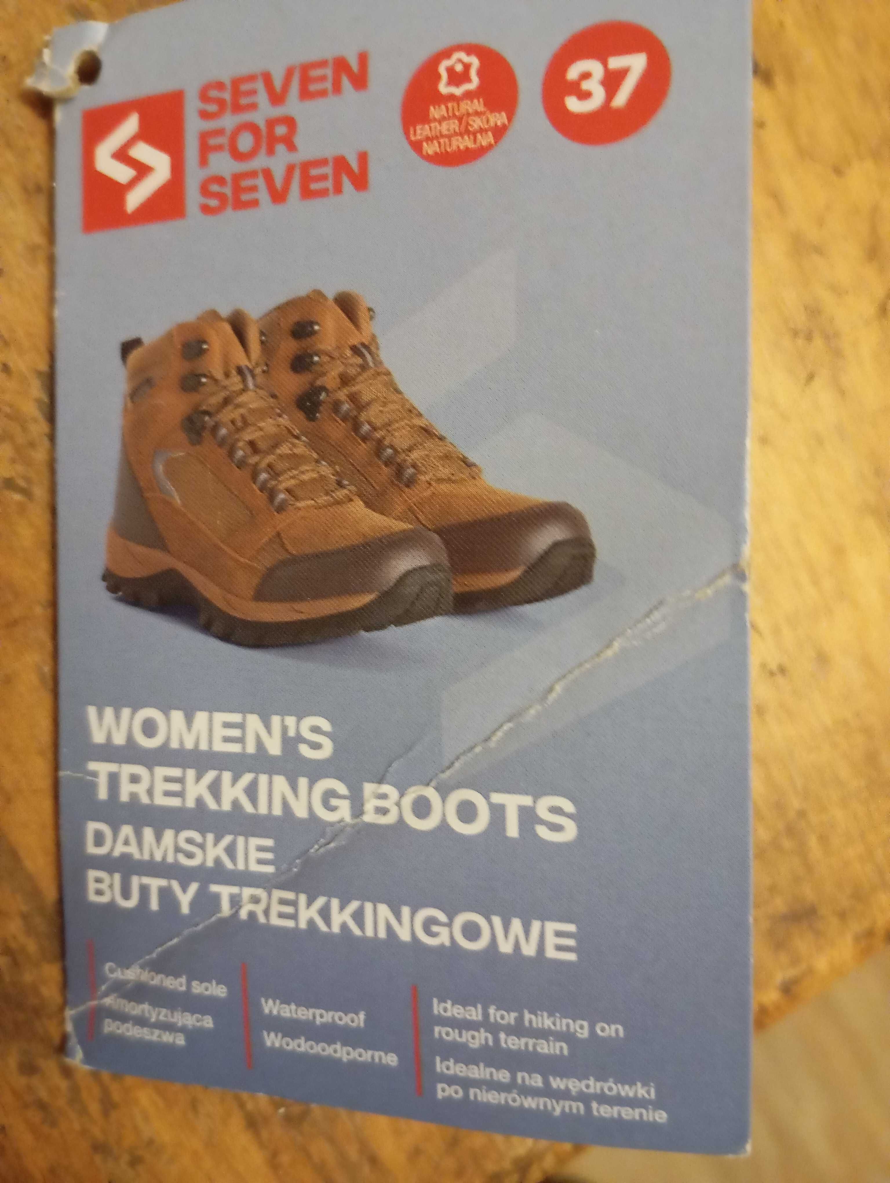 Buty trekkingowe damskie 37 Seven for 7