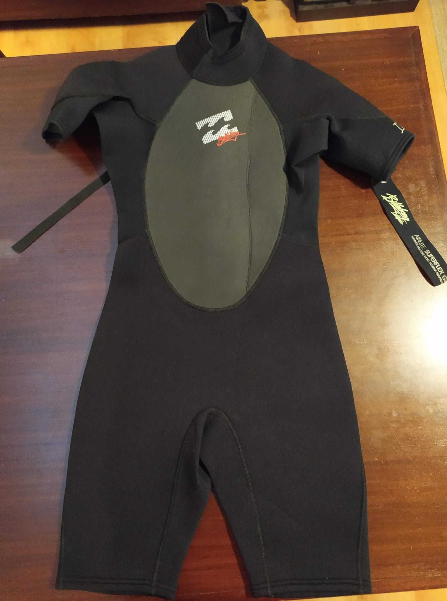 Fato de Surf XS Billabong - 2 MM Intruder Spring (NOVO)