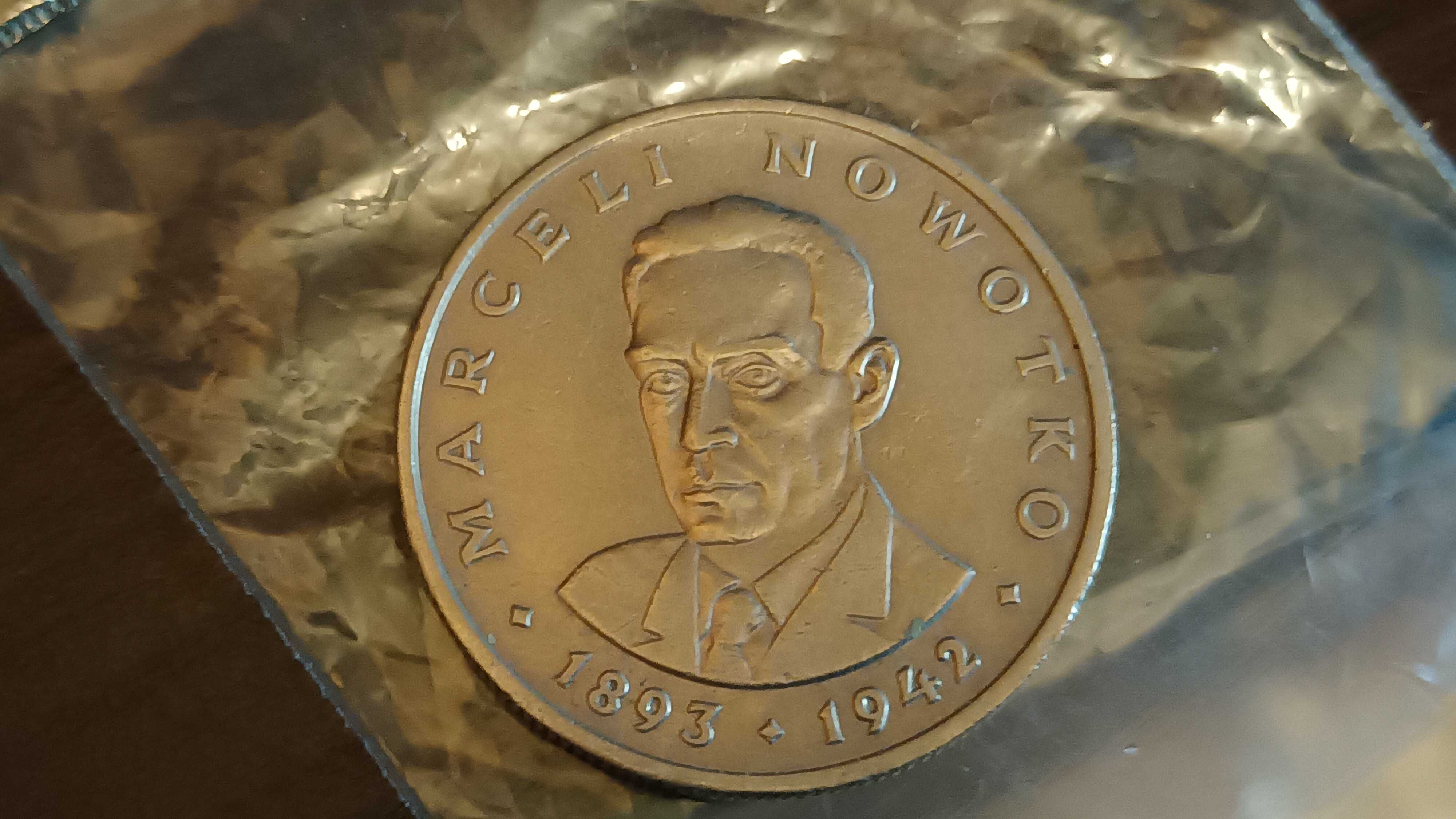 Moneta 20 zł.PRL.Nowotko 1976 b.z. Bardzo rzadkie.!