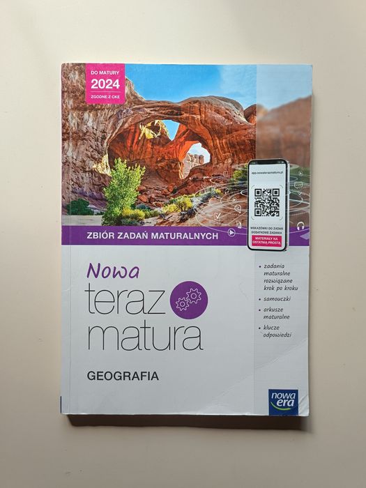 Zestaw książek do matury z geografii 2024
