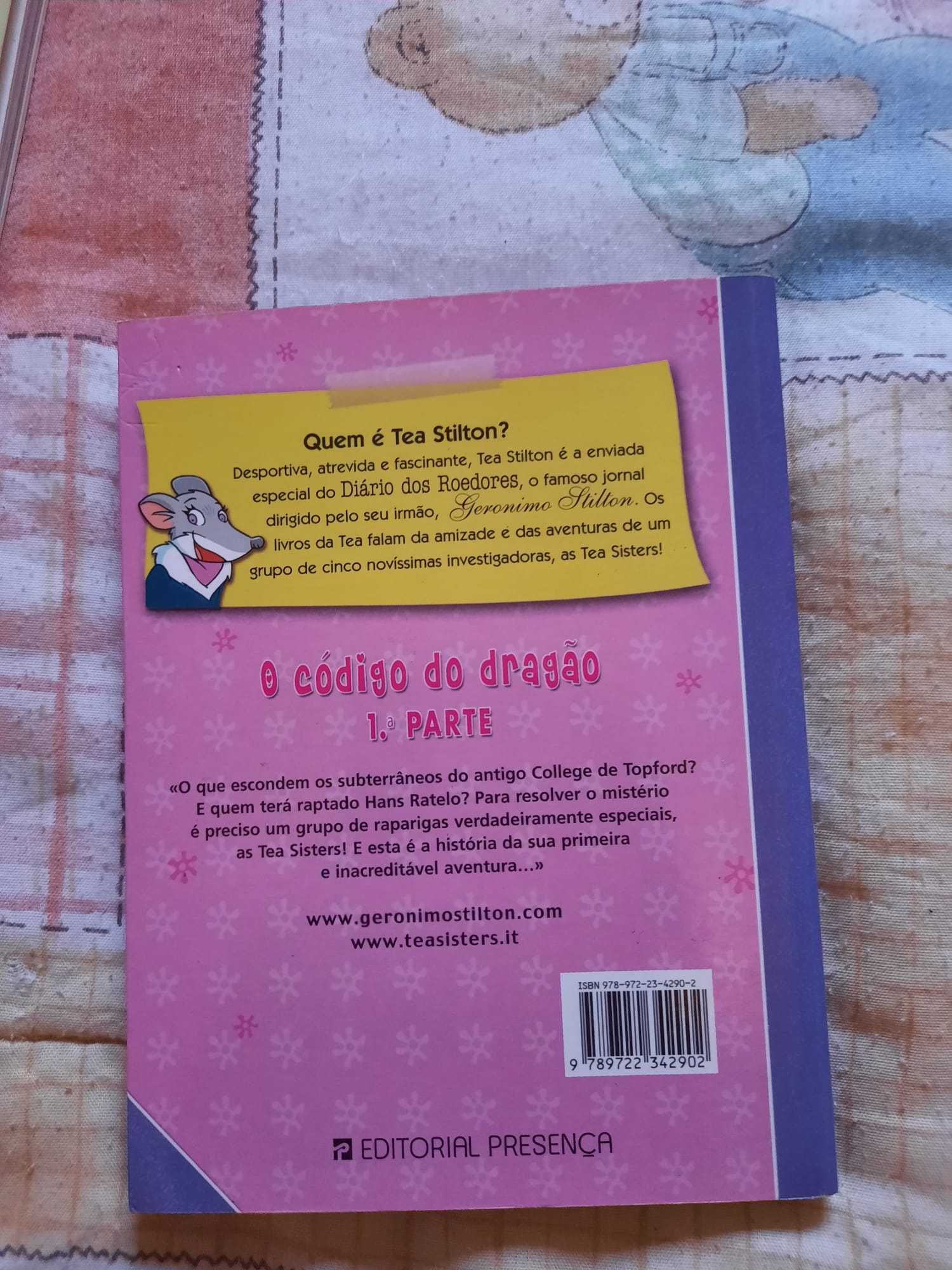 Livros  leopoldina/ tea stilton