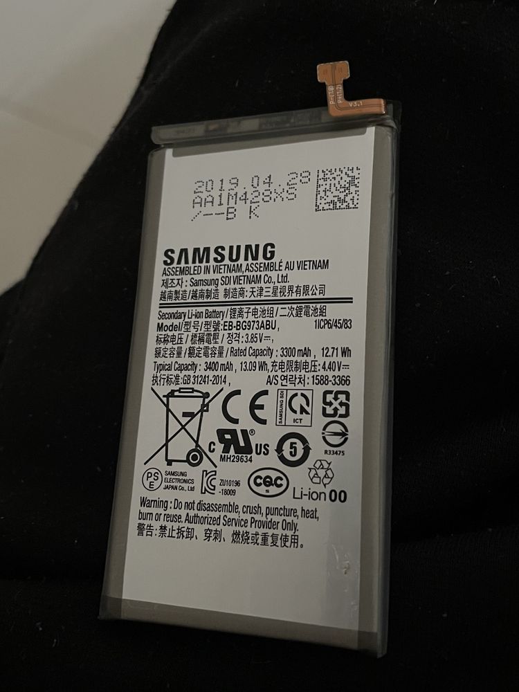 Bateria Galaxy S10 Samsung EB-BG973ABU ORYGINALNA