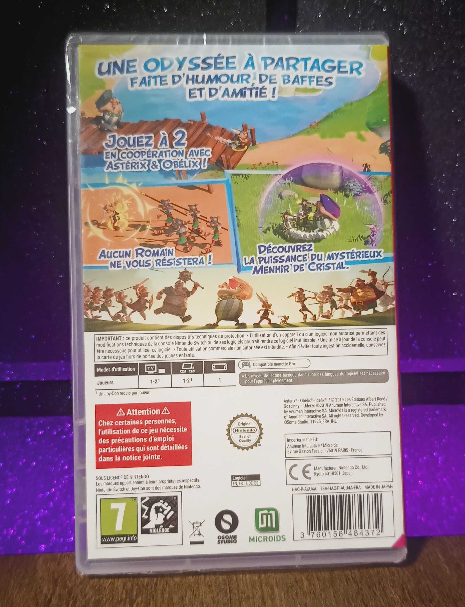 Asterix & Obelix XXL 3 The Crystal Menhir Nintendo Switch - dla dzieci